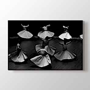 Semazen Gösterisi Tablosu | Ev Için Tablolar