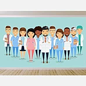Uzman Kadro Özel Hastane Duvar Kağıdı Modeli
