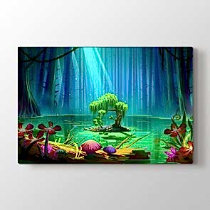 Sihirli Ağaç Tablosu | Genç Odası Tabloları