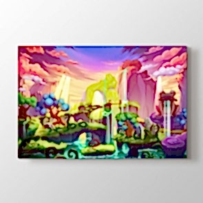 Fantastik Dünya Tablosu | Çocuk Tabloları