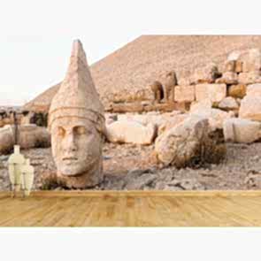 Ağrı Nemrut Dağı 3 Boyutlu Duvar Kağıdı