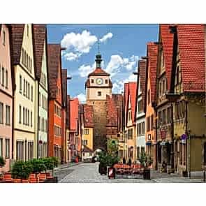 Rothenburg Sokakları