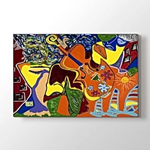 Dreams Of Jamaica - Yağlı Boya Resimli Tablo Modeli