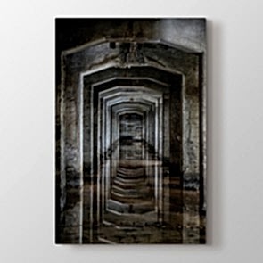 Antik Koridor Tablosu | Kanvas Tablo Fiyatları