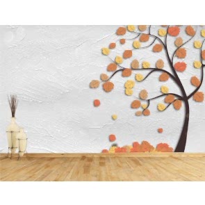 Sonbahar Sanatı - 3D Duvar Kağıdı Uygulama