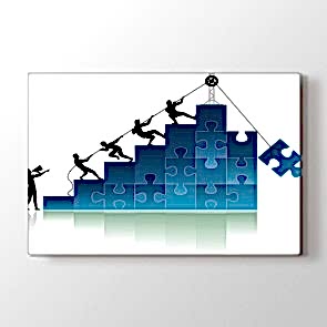 Birlikte Başarabiliriz Tablosu | Ofis Için Tablo