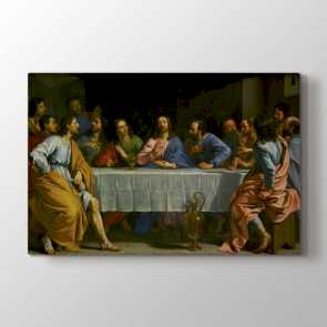 Last Supper - Yağlı Boya Duvar Dekor Kanvas Tablo