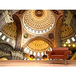 Cami Mimarisi 3 Boyutlu Resimli Duvar Kağıdı