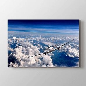 Uçak Selfiesi - Modern Duvar Tablosu Modeli