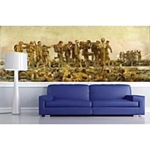 Esir Askerler Sanatsal Duvar Kağıdı Modeli