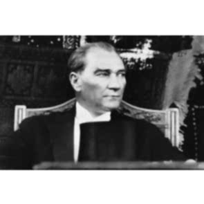 Nostaljik Atatürk Resmi