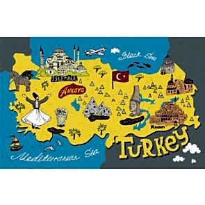 Türkiye Turistik Simgeler Haritası