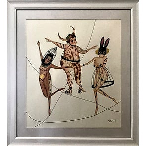 Sanatsal Dokunuşlar | Müjde Başkale'in Güzelliğin On Para Etmez isimli Karışık Teknik çalışması