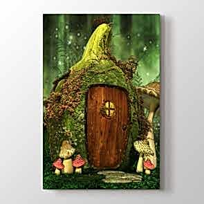 Küçük Peri Evi Tablosu | Çocuk Odası Tablo