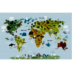 Hayvanlar Alemi Dünya Haritası