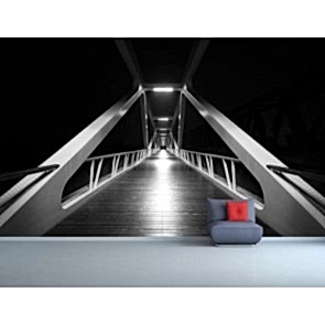 Gizemli Köprü 3 Boyutlu Duvar Kağıdı