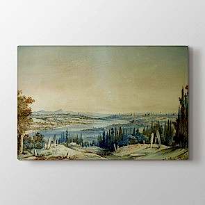 Mezardan Osmanlı Görüntüsü Tablosu - Tablo Resmi