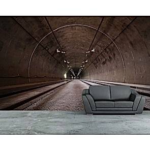 Derin Tünel 3 Boyutlu Duvar Kağıdı