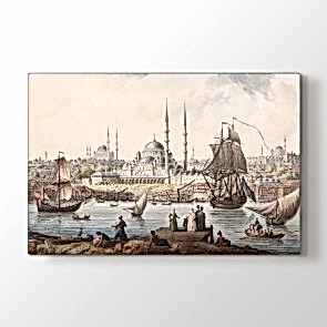 1776 Yılı Osmanlı Toprakları Tablosu - Dekoratif Tablolar