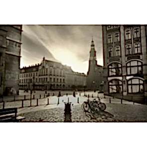 Siyah Beyaz Gün Batımı