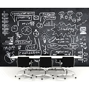 İş Modeli Ofis İş Yeri Duvar Kağıdı