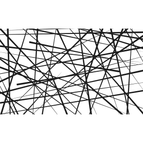 Modern Sanat - Kaotik Soyut Çizgiler