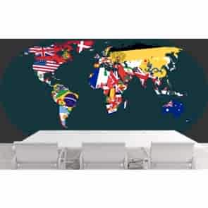 Bayrak Atlası Duvar Kağıdı