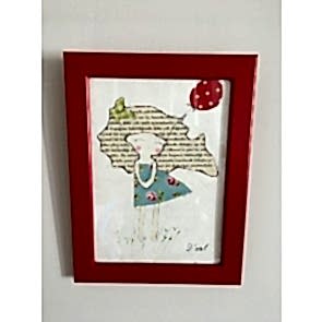 Sanatsal Dokunuşlar | Dilek Bolat'in Little Girl 2 isimli Karışık Teknik çalışması