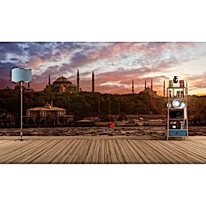 Karşı Yakadan İstanbul - Duvar Sticker ve Duvar Resimleri