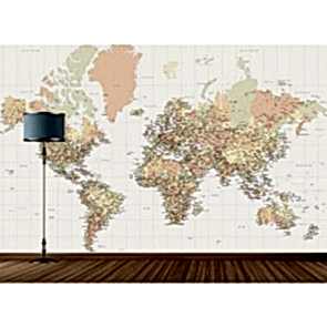 Dünya Turu Harita Duvar Kağıdı