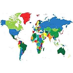 Ofis İçin Dünya Haritası