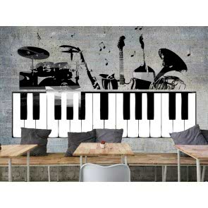 Müzik Kayıt Stüdyosu - Müzik Temalı ve Müzik Odası Duvar Kağıdı Uygulama