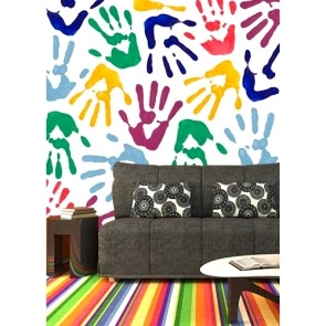 Renkli Eller Duvar Kağıdı