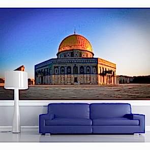 Kudüs 3 Boyutlu Resimli Duvar Kağıdı