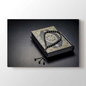 Kuran ve Tesbih Tablosu | Islami Tablo