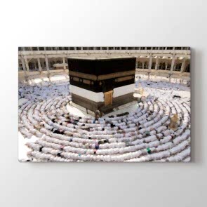 Kabede Secde Tablosu | Dini Tablolar