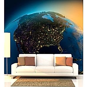 Uzaydan Amerika Duvar Kağıdı