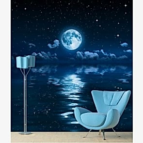 Mehtaba Karşı Duvar Kağıdı