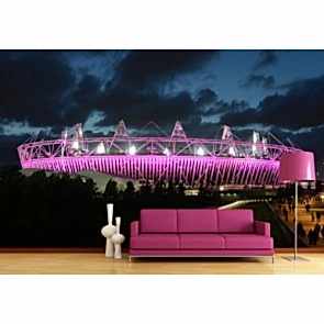 Londra Olimpiyat Stadı 3 Boyutlu Duvar Kağıdı Önizleme