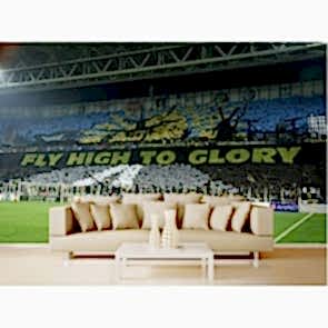 Sarının Yanına Lacivert 3 Boyutlu Fenerbahçe Poster Duvar Kağıdı Önizleme