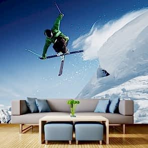 Uçan Kayakçı Duvar Kağıdı