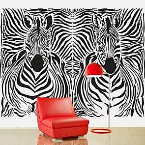 Zebra Çizgileri Duvar Kağıdı