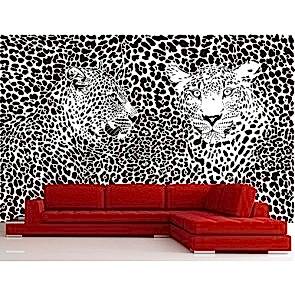 Leopar Deseni Duvar Kağıdı