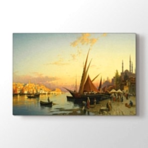 Eski İstanbul Tablosu - Kanvas Tablo Fiyatları