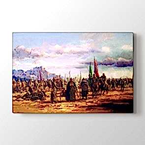 Osmanlı Seferde Tablosu - Hediyelik Tablo