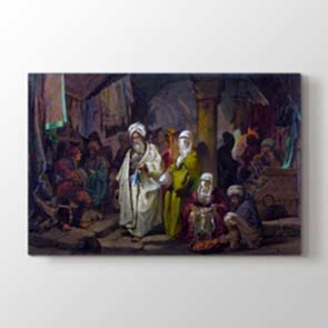 Osmanlı Kapalı Çarşı Tablosu - Tasarım Tablolar