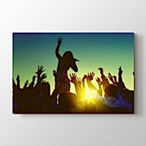 Rock Konseri Tablosu | Konser ve Müzik Tabloları - halicikmazlari.shop