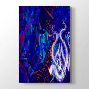 Jazz Temalı Sanat Tablosu | Müzik ve Jazz Tabloları - halicikmazlari.shop