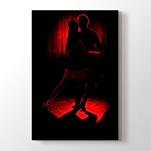Kızıl Dans Tablosu | Dans ve Müzik Tabloları - halicikmazlari.shop