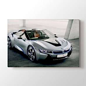 BMW i8 Hibrit Araba Tablosu | Araba Tabloları - halicikmazlari.shop